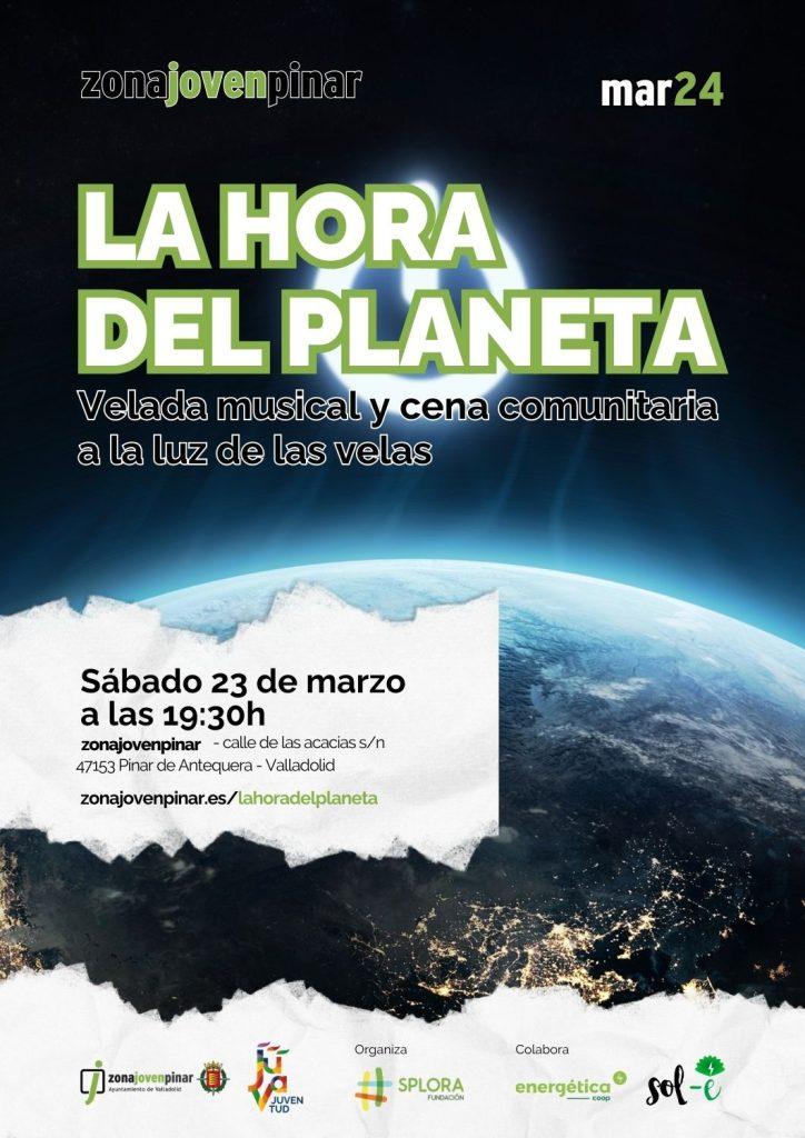 Actividades La Hora del Planeta en Zona Joven Pinar Valladolid - Proyecto Spacio 3.14 de Fundación Splora