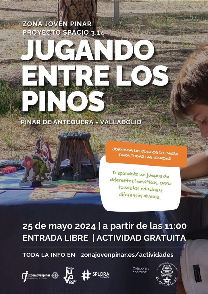 Jugando entre los pinos. Una jornada en el Pinar de Antequera donde podrás disfrutar de diferentes juegos de mesa y partidas en un entorno diferente