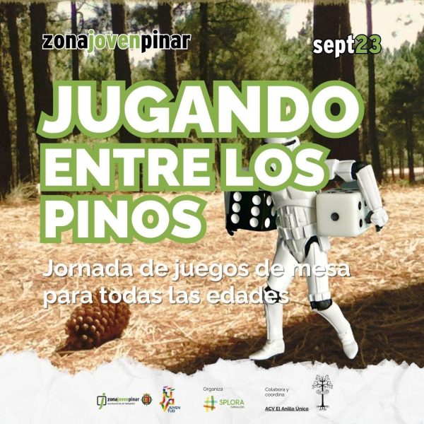 Jornada de juegos de mesa en Zona Joven Pinar. Apta para toda la familia y público de todas las edades.